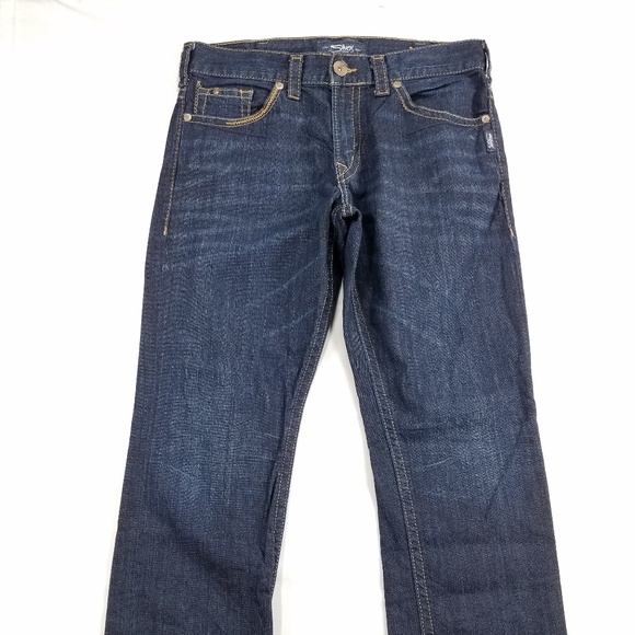 Silver Jeans Eddie EMC Denim Relax Straight Pants - Picture 2 of 8